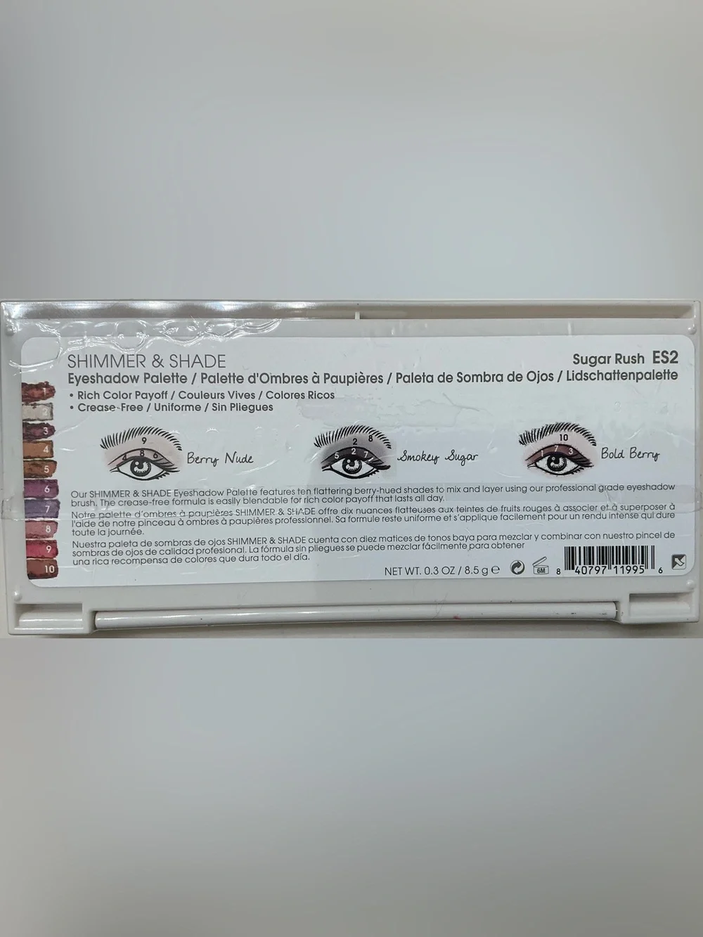 #111- Flower Sugar Rush Pink Eyeshadow Palette